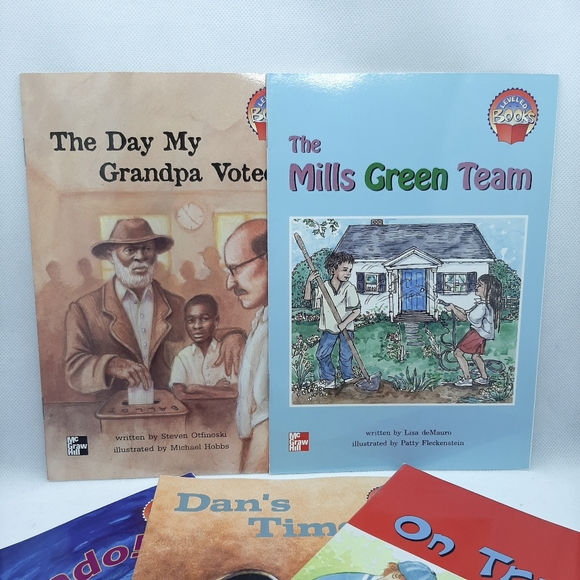 Lot of 20 McGraw Hill Leveled Books Reading Clean Pages Assortment - Picture 8 of 13